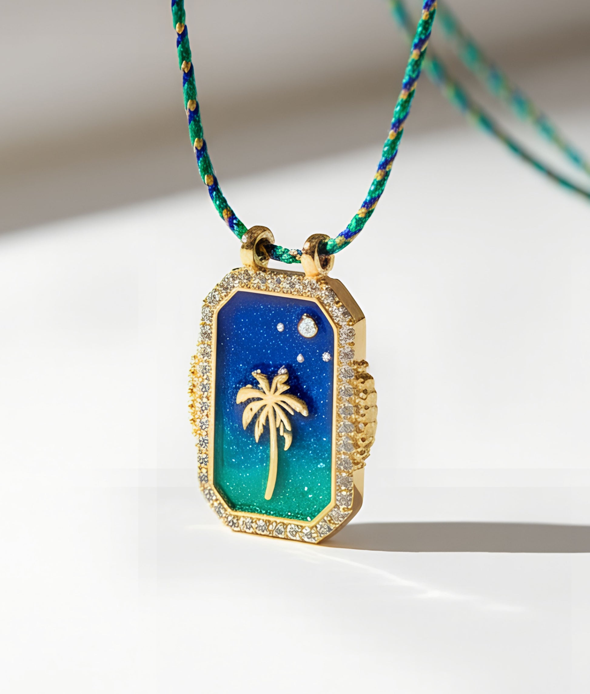 Palm Boheme Pendant Necklace