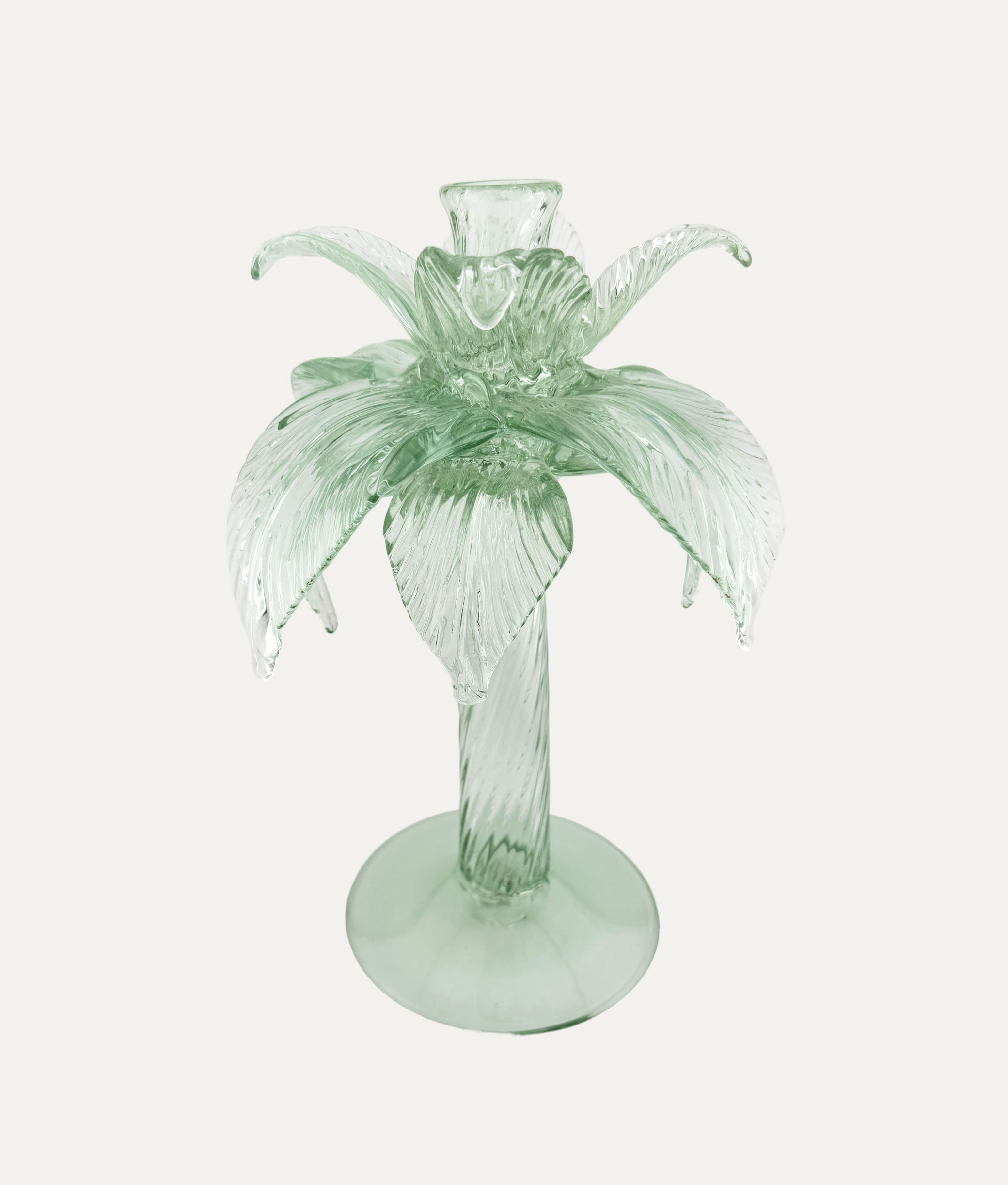 Large Palm Candle Stand