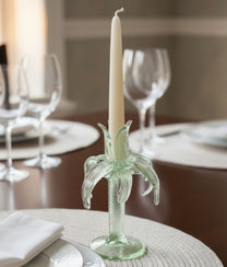 Small Palm Candle Stand