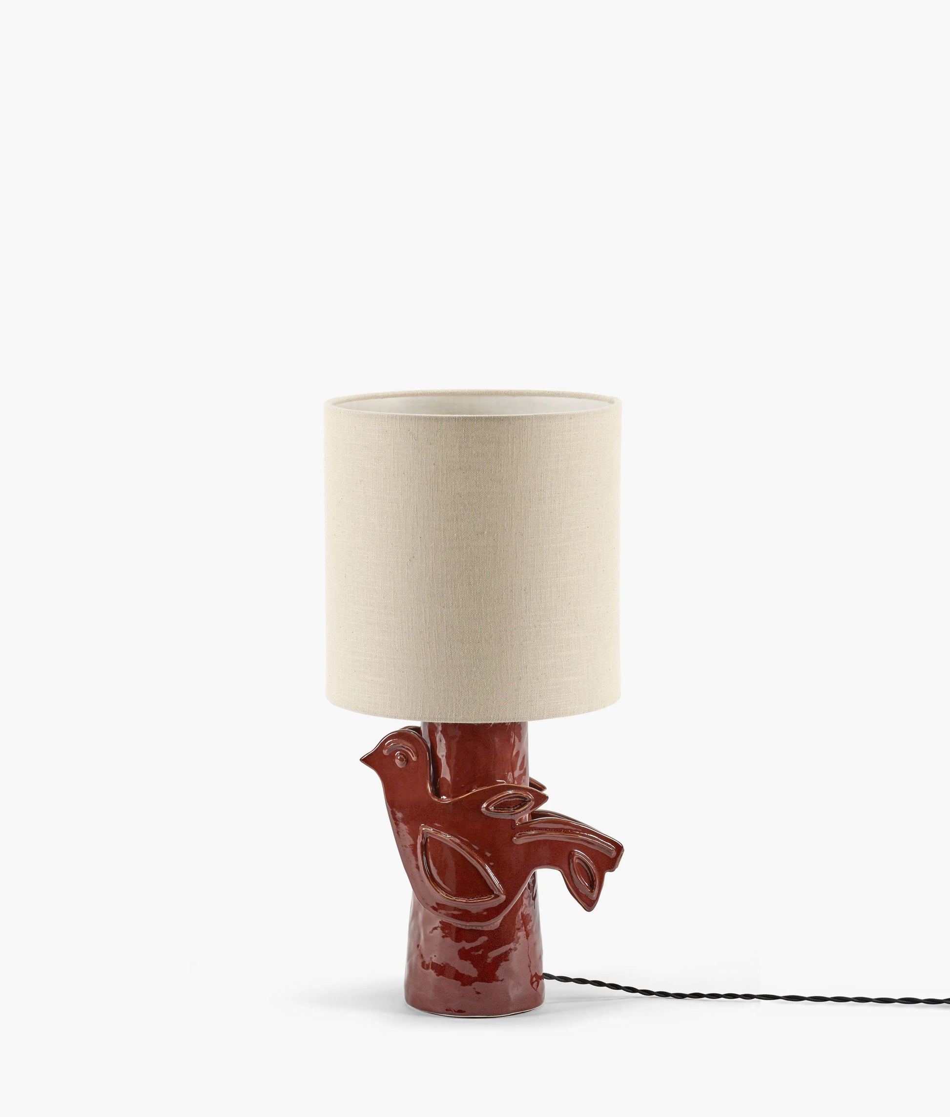 Paloma Red Table Lamp