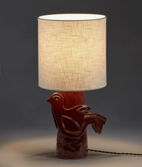 Paloma Red Table Lamp