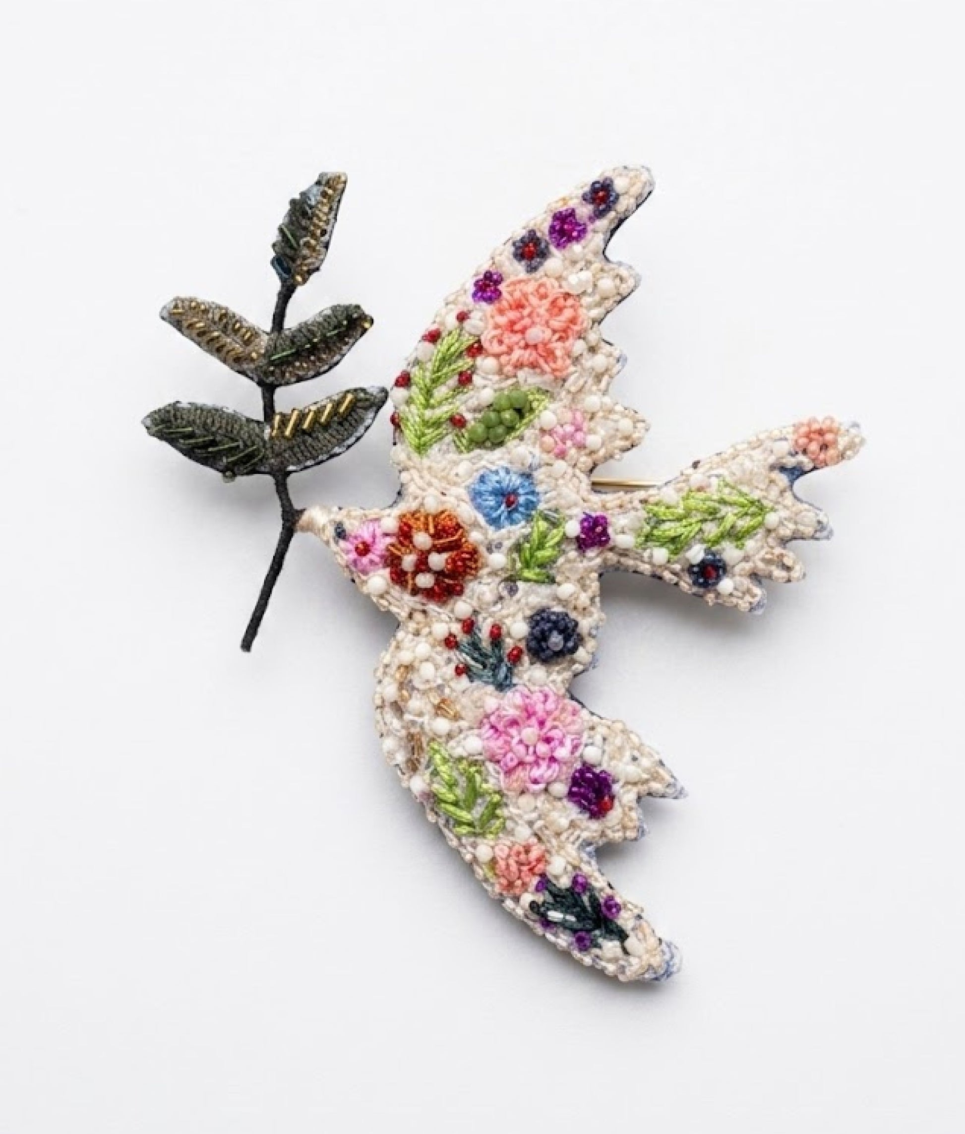 Peace Bird Brooch