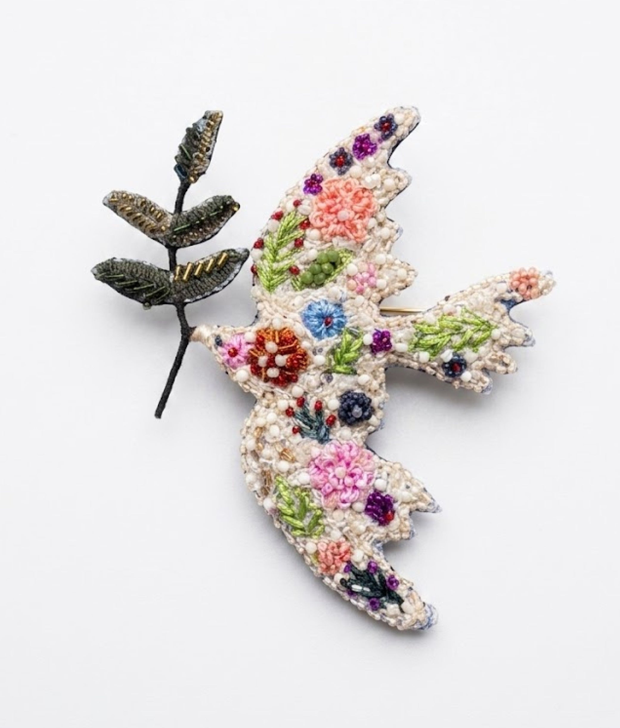 Peace Bird Brooch