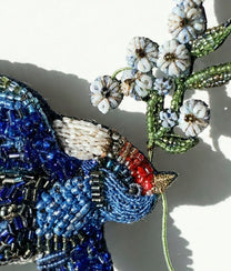 Peace Swallow Brooch