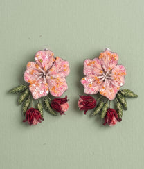 Peach Blossom Earrings