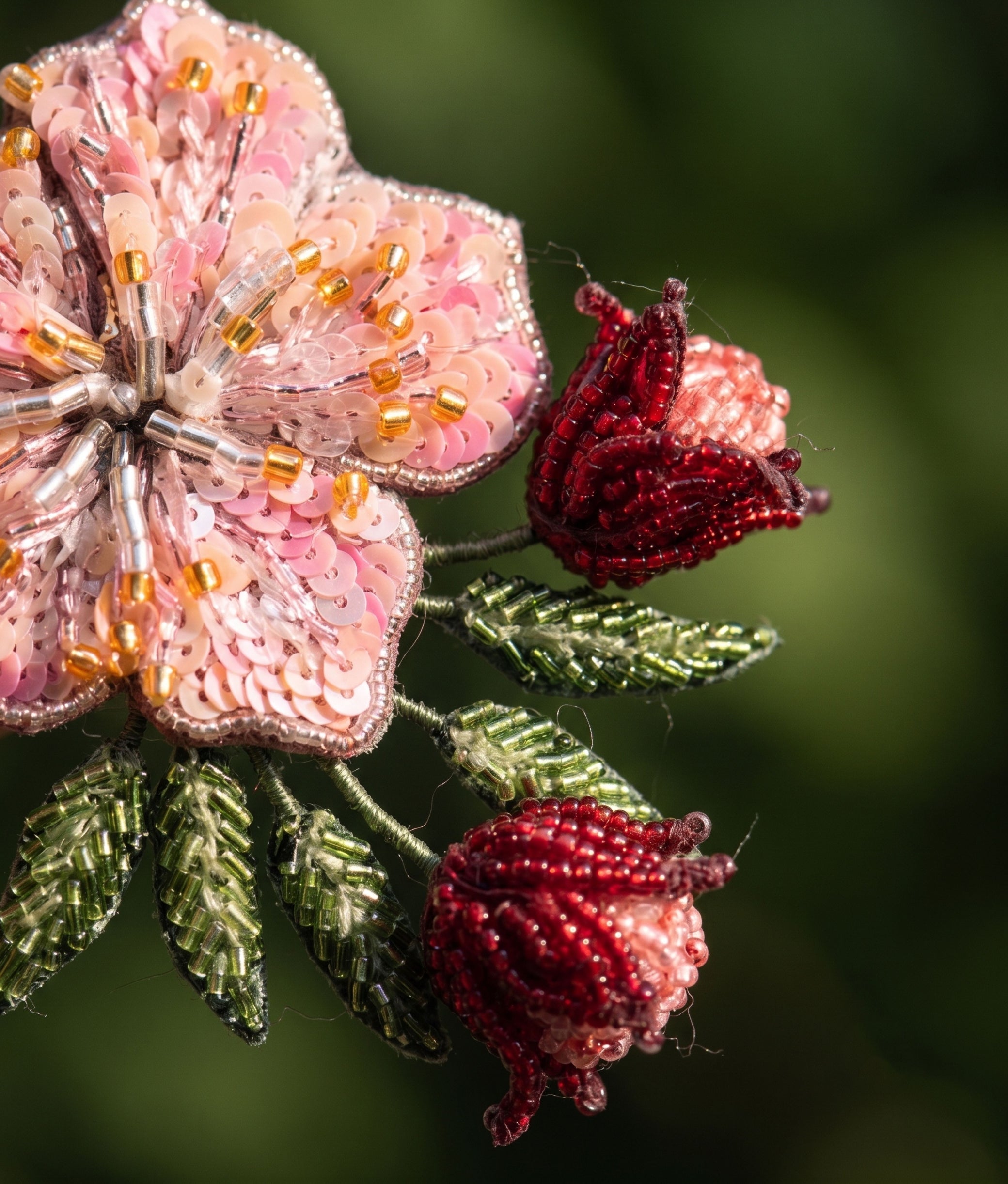 Peach Blossom Earrings