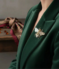Pearl Bee Trovelore Brooch