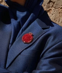 Pomegranate Trovelore Brooch