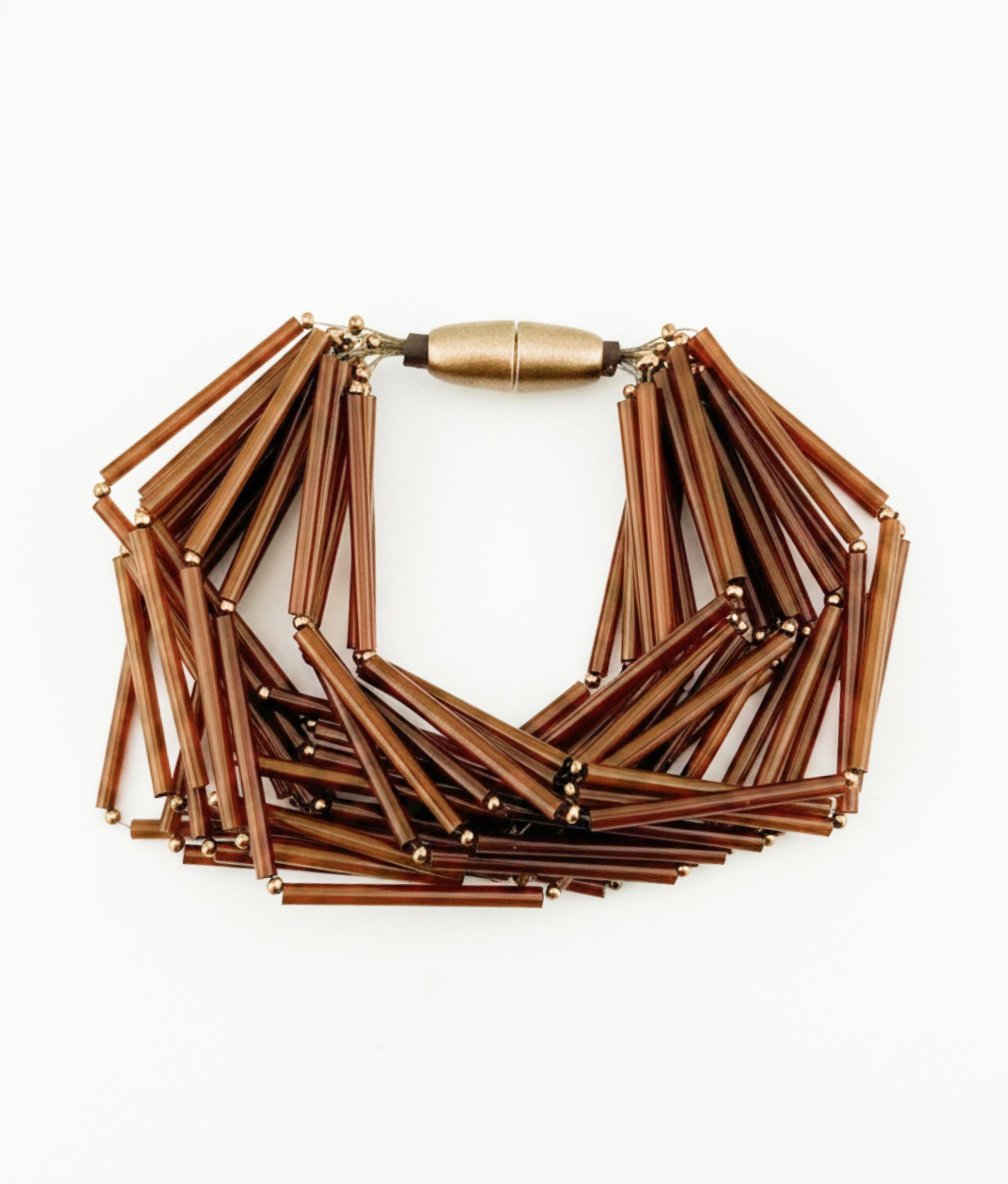 PON PON GLASS Bronze Bracelet