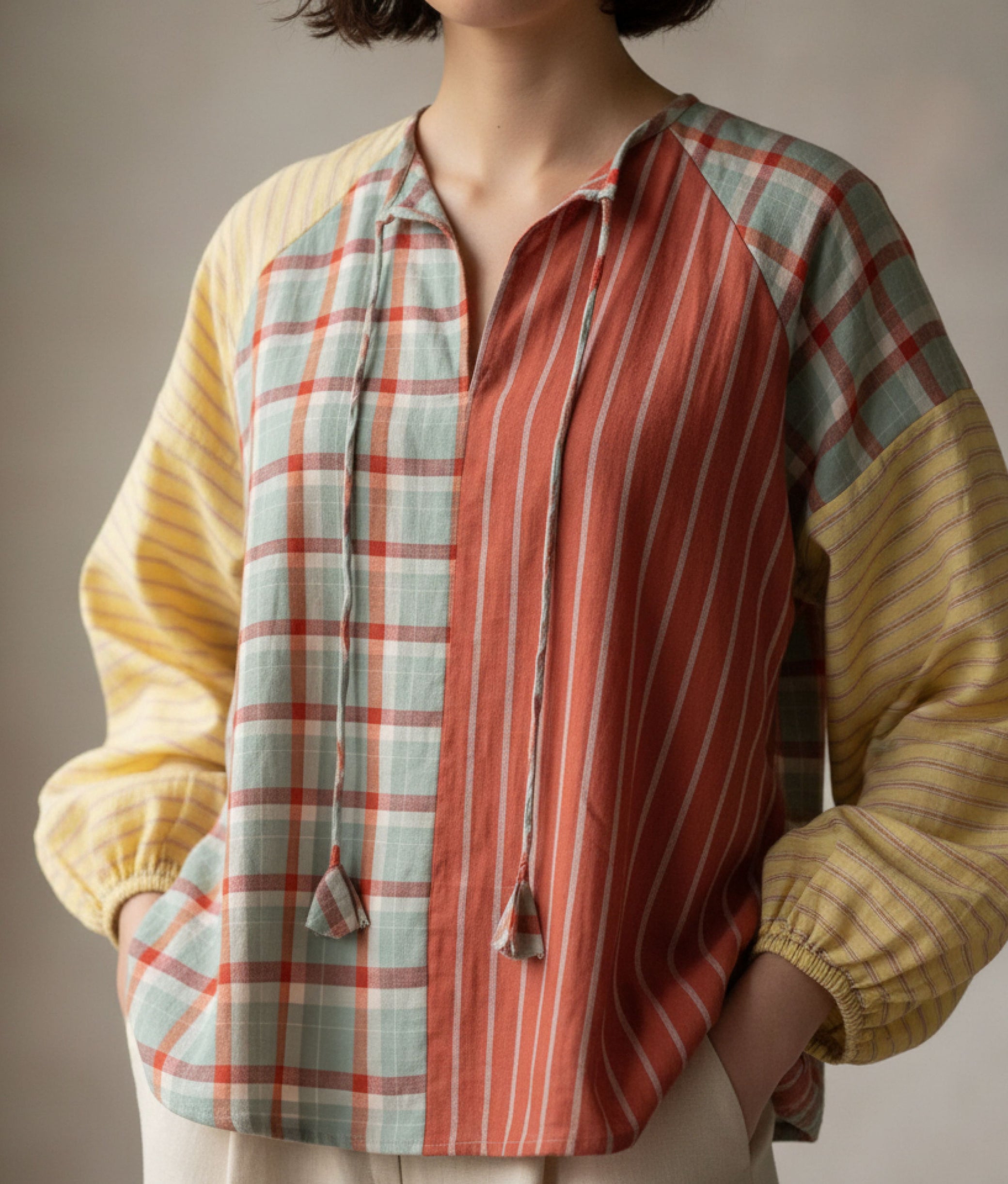 Multi Terracota Pushkar Blouse