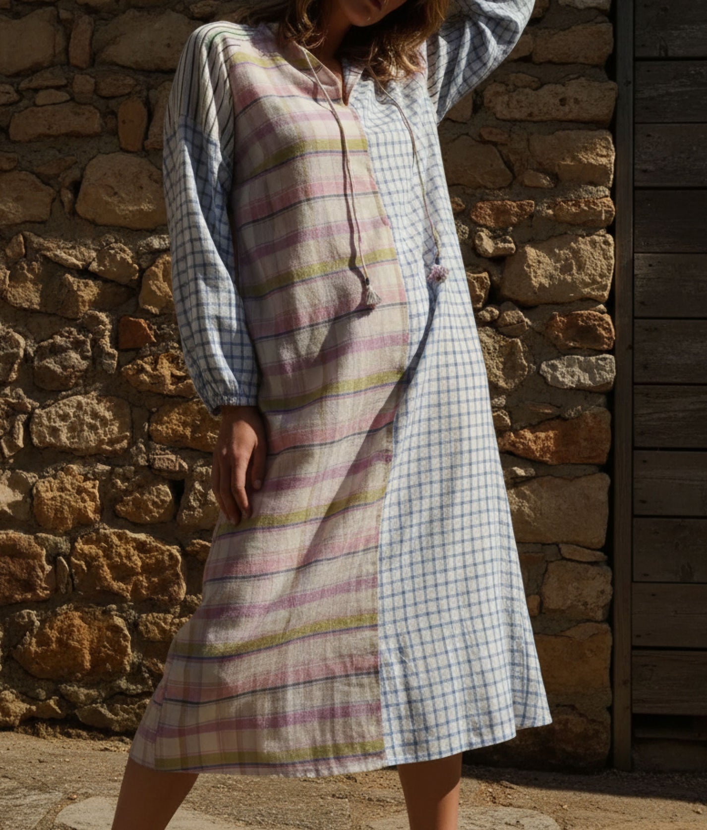 Multi Rose Pushkar Dress