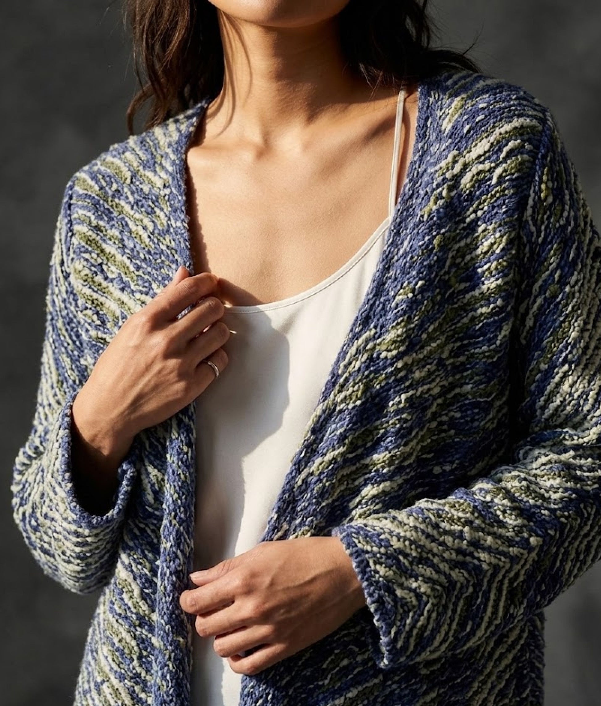 Multi Blue Pushkar Jacket