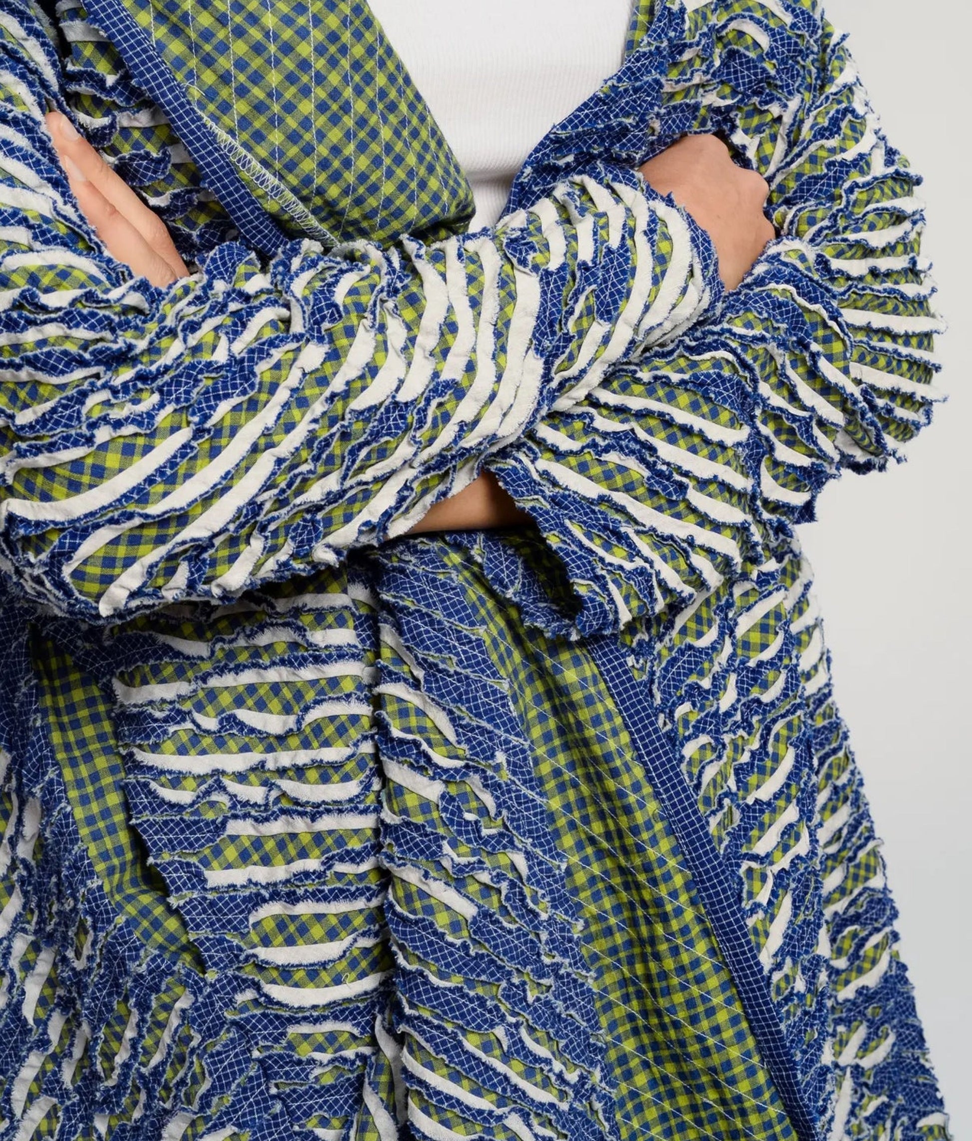 Multi Blue Pushkar Jacket