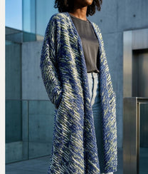 Multi Blue Pushkar Jacket