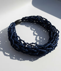 PUNTINATA Blue Necklace