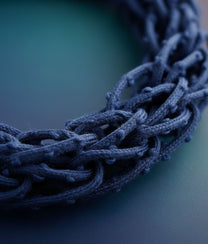 PUNTINATA Blue Necklace