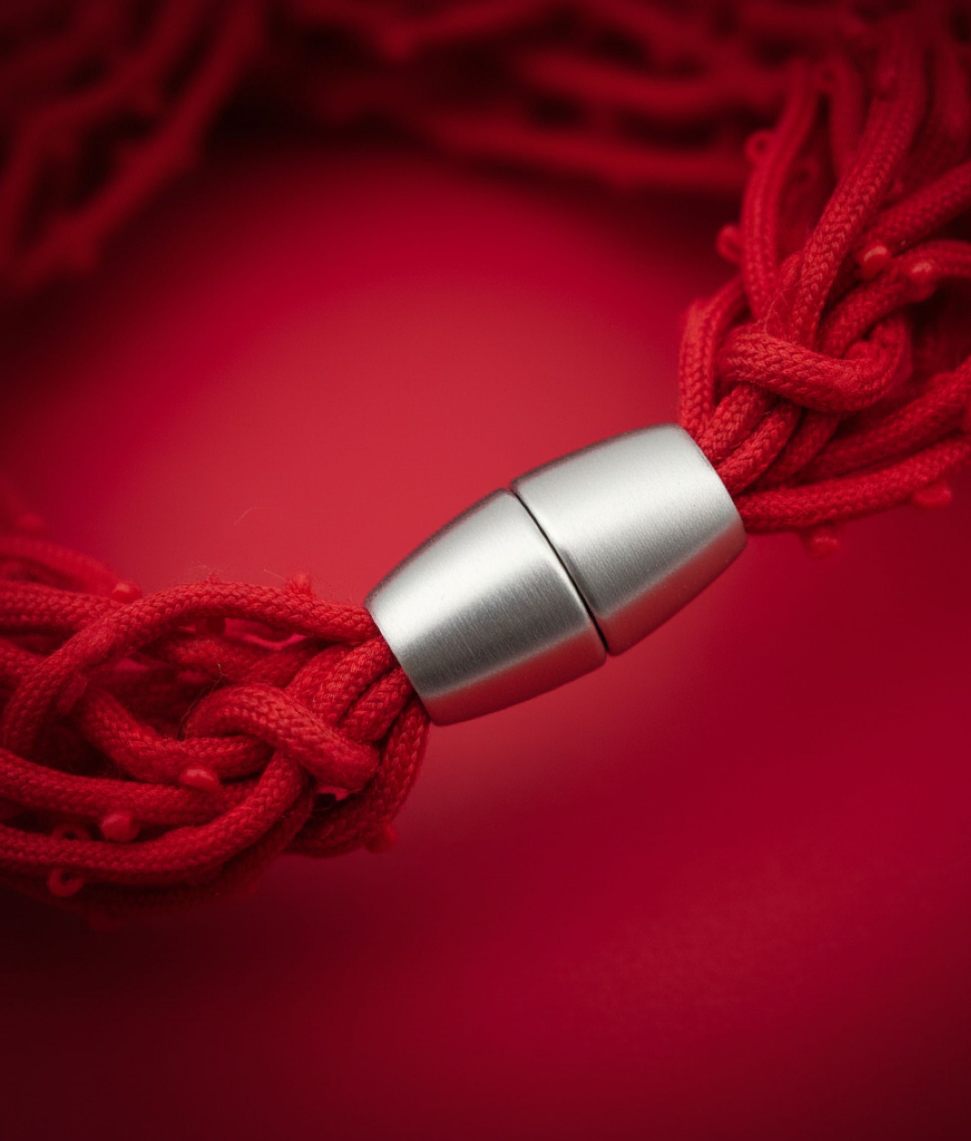 PUNTINATA Red Necklace