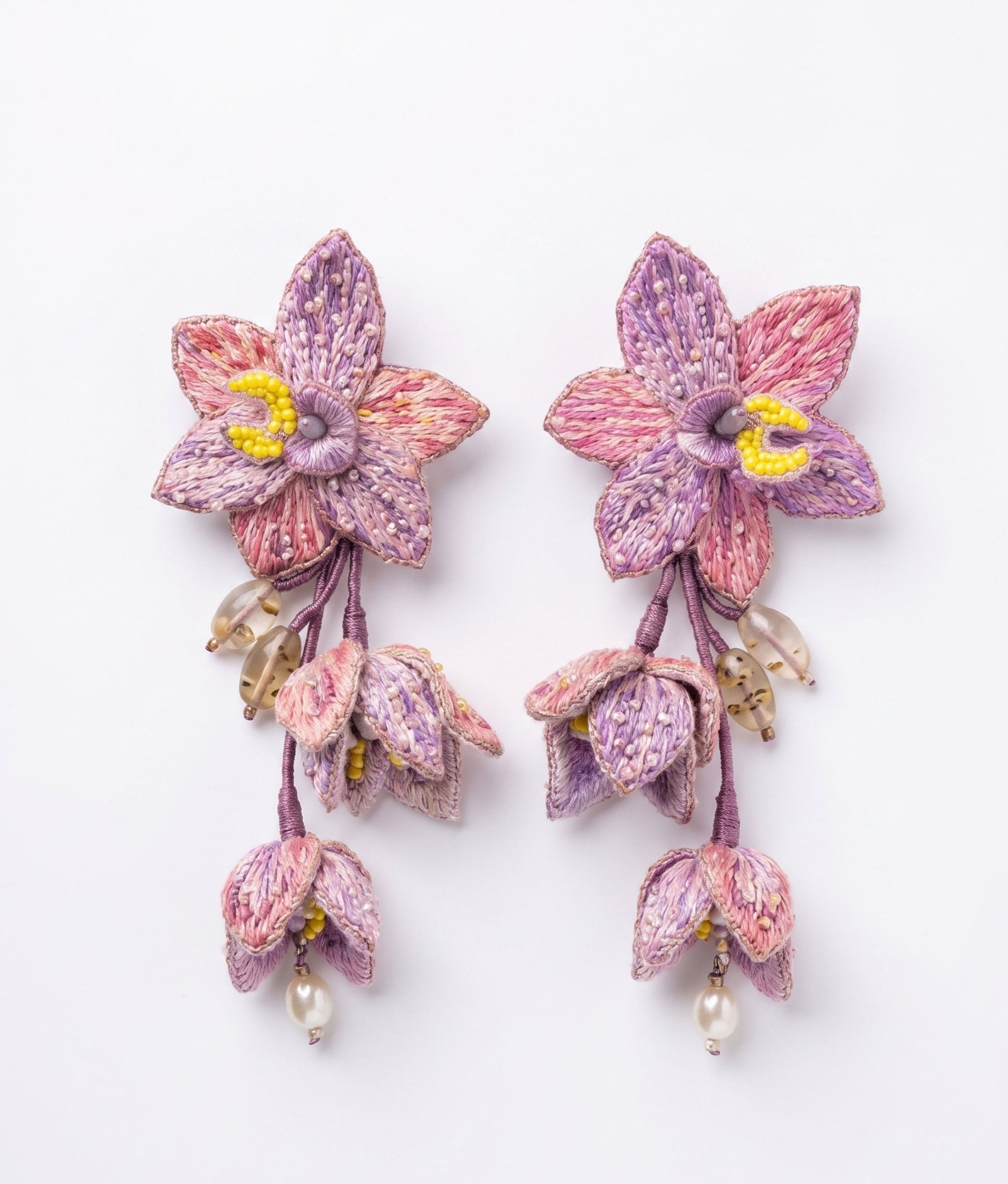 Queen of Sheeba Flower Earrings