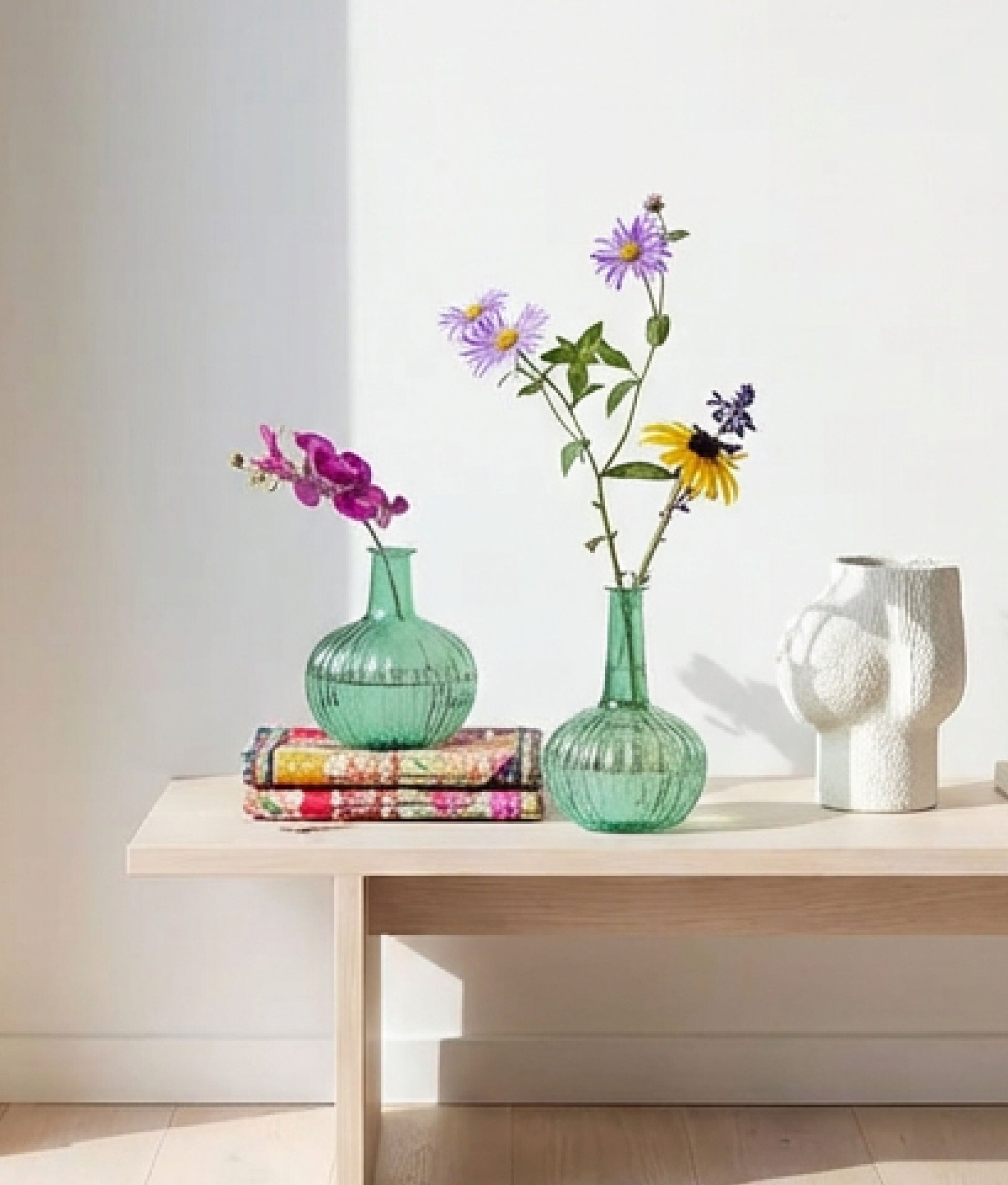 Recycled Green Vase