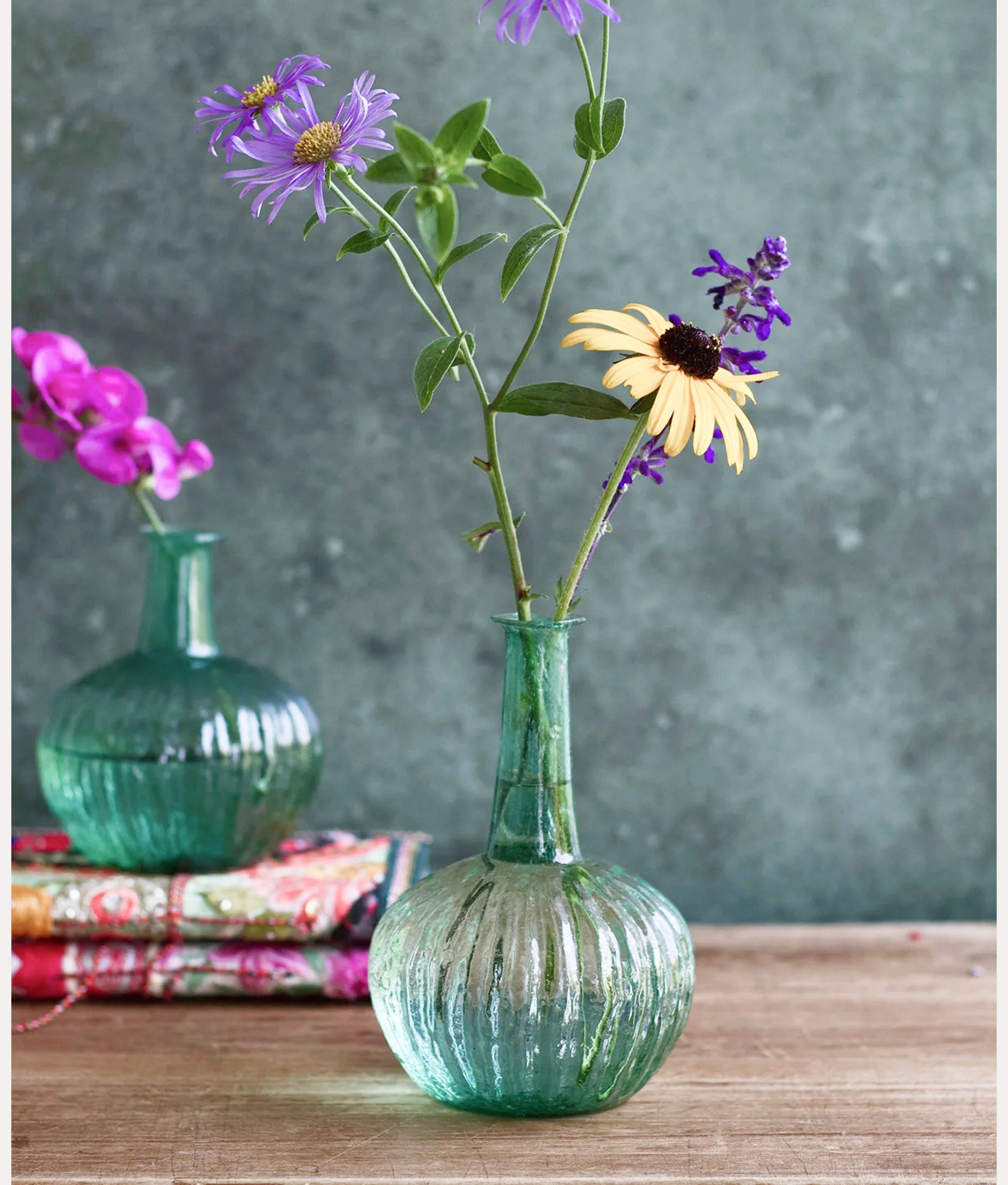 Recycled Green Vase