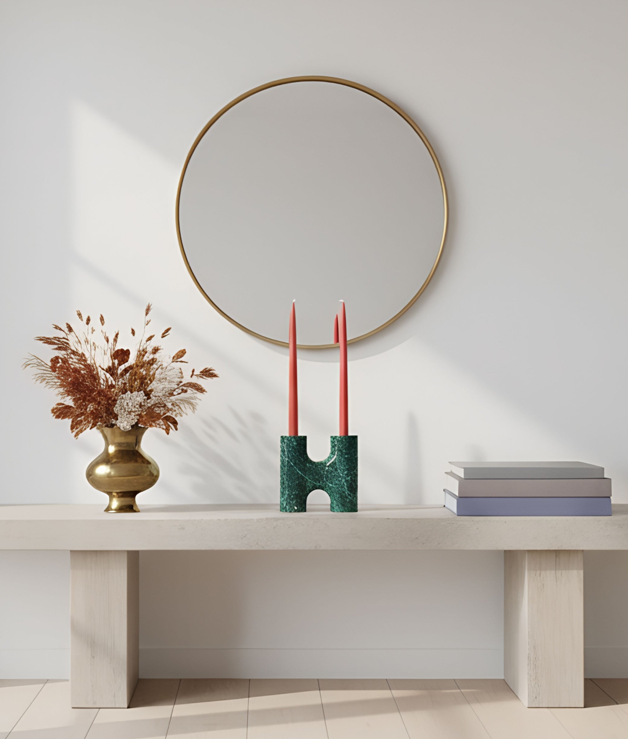 Red Coloured Candles