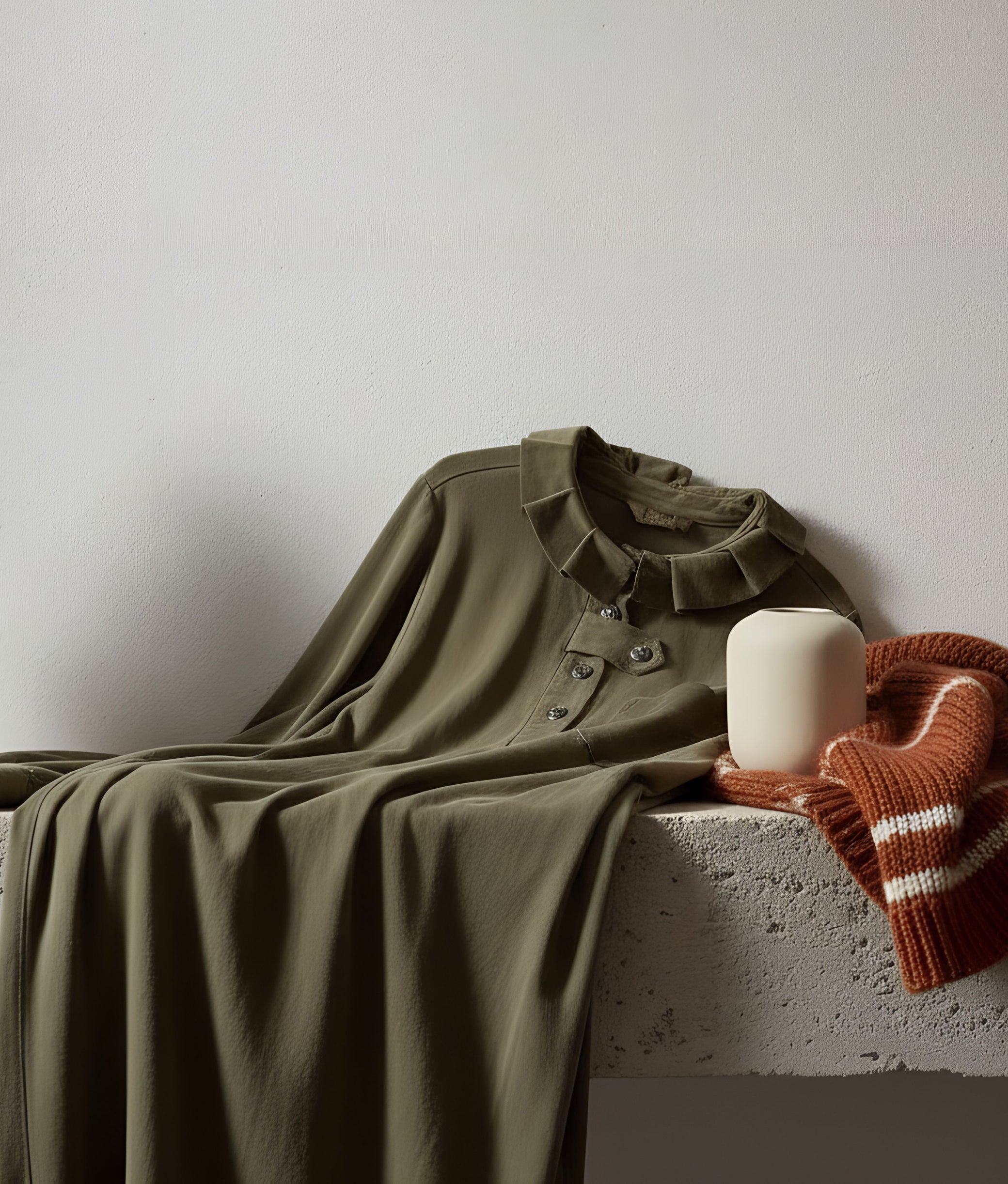 Military Robe Dress