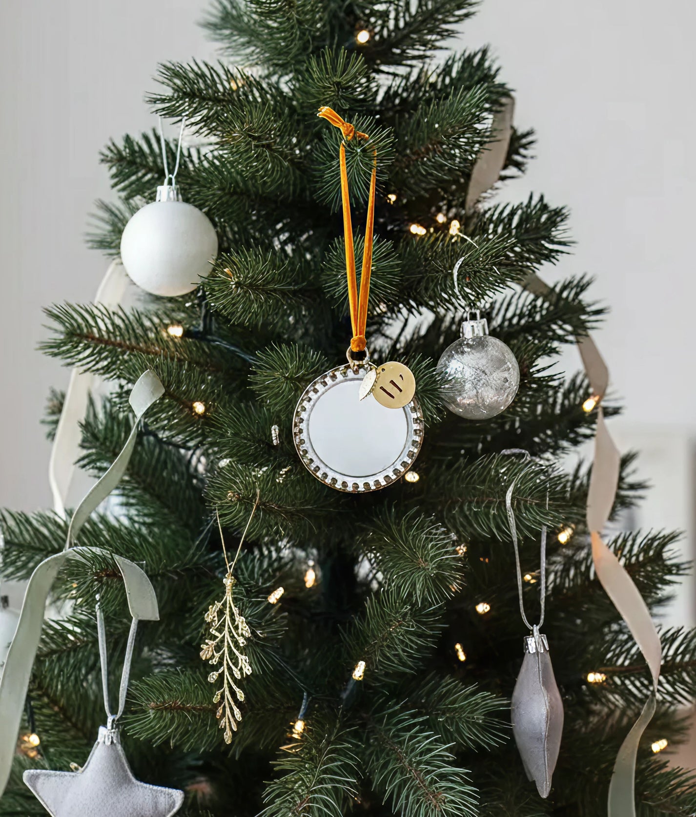 Round Mirror Ornament