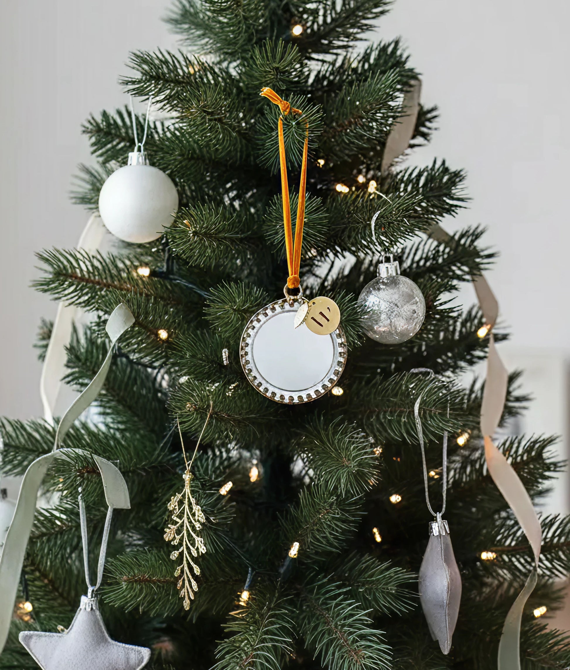 Round Mirror Ornament