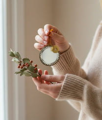 Round Mirror Ornament