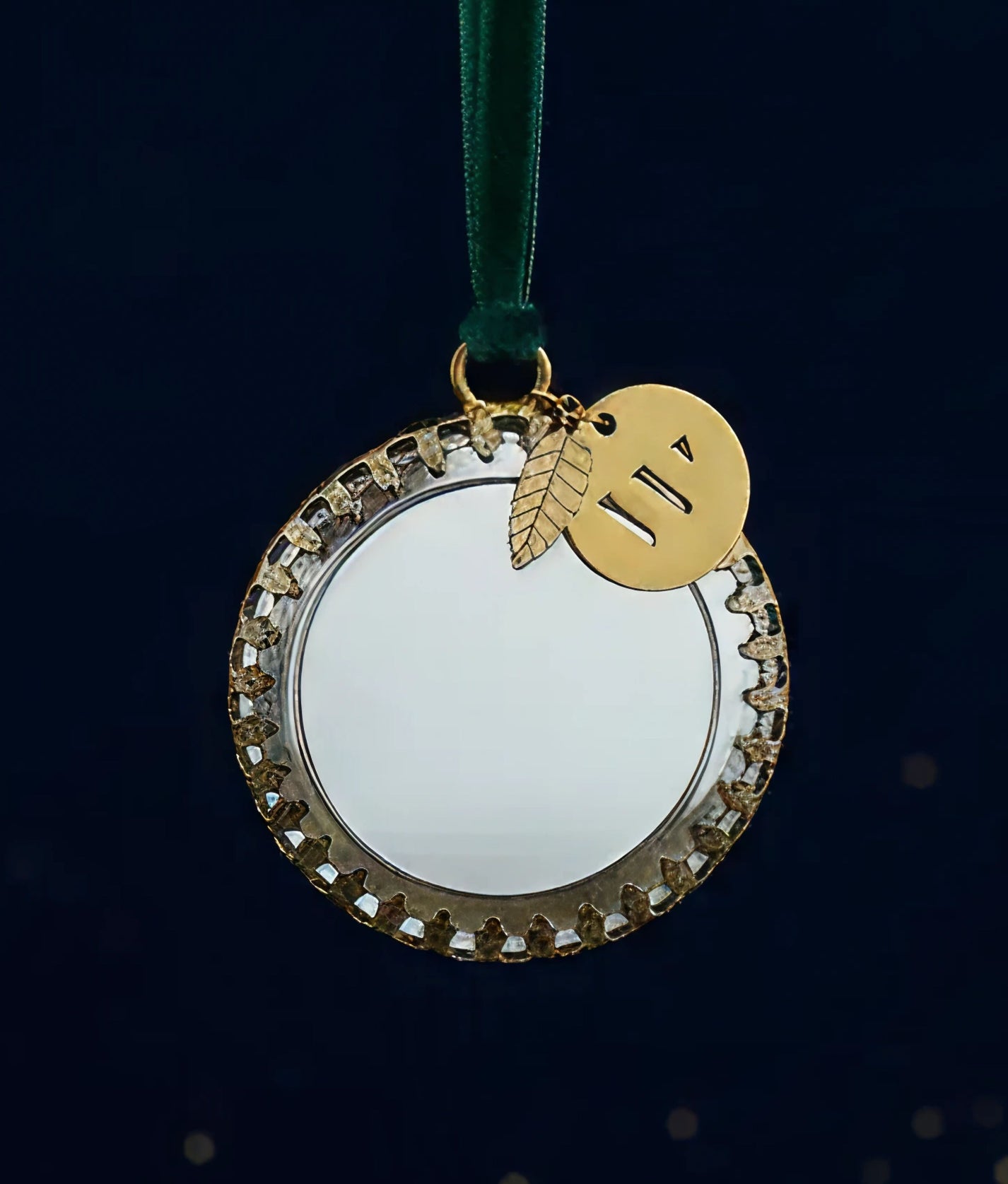 Round Mirror Ornament