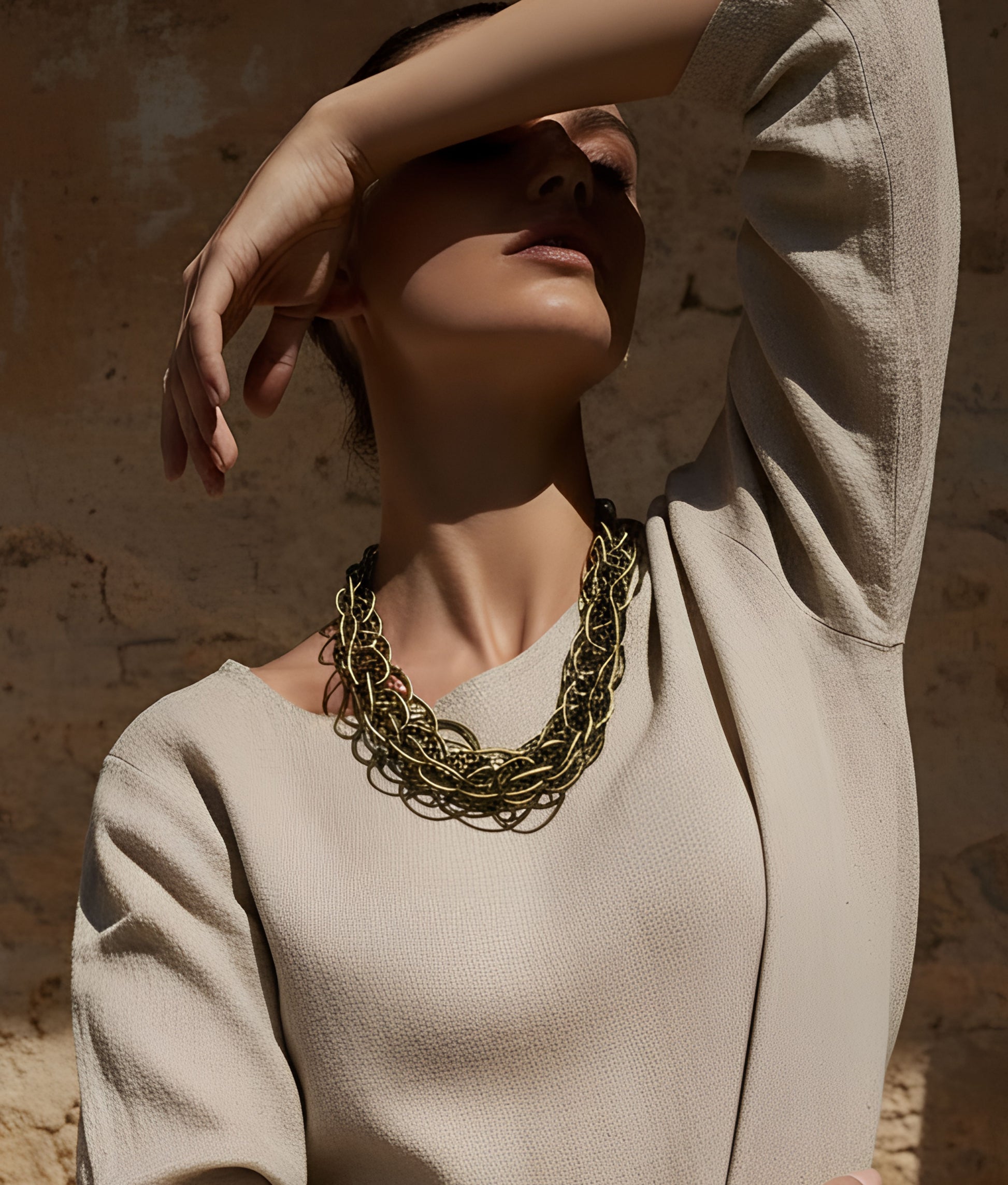 Rubber Titanium Necklace