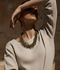 Rubber Titanium Necklace