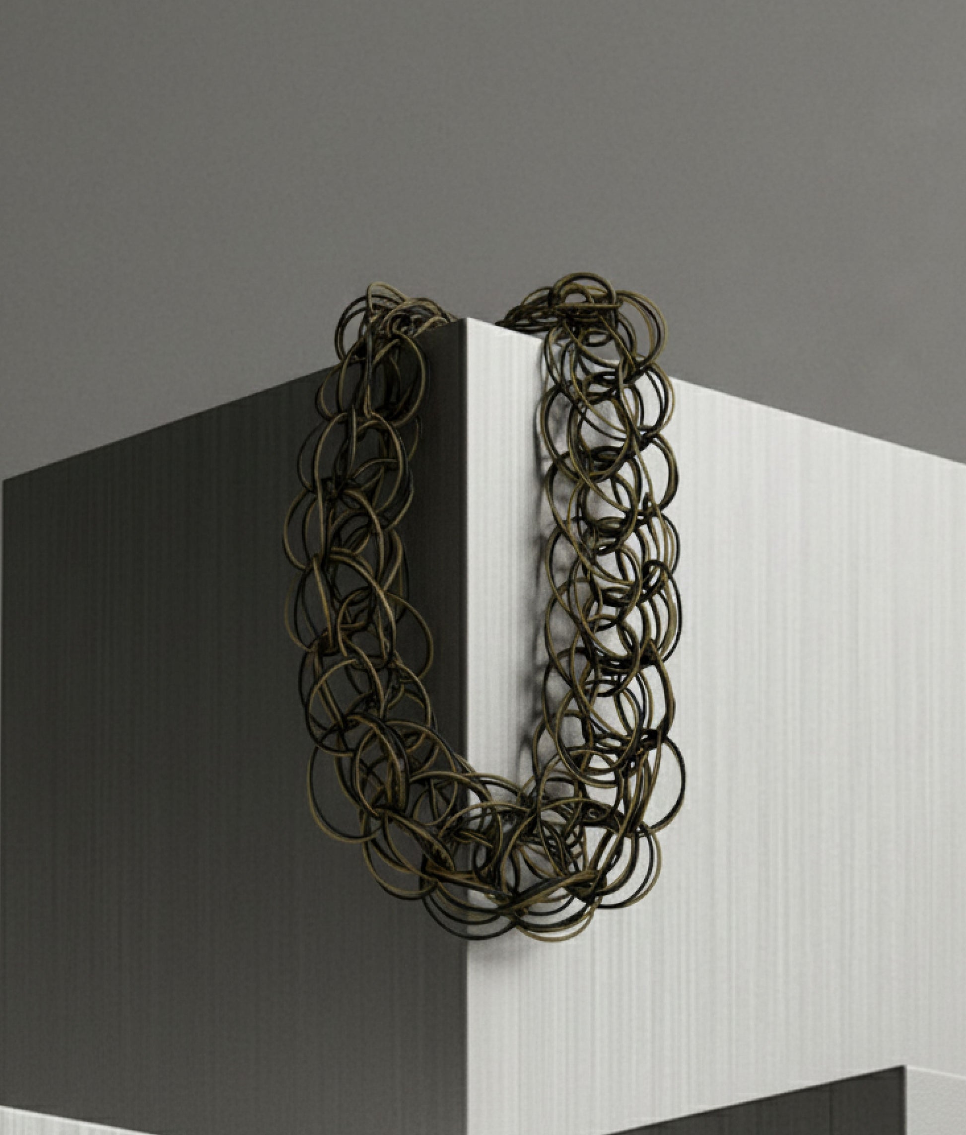 Rubber Titanium Necklace