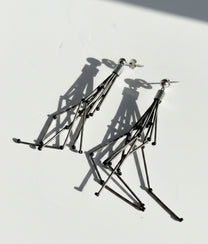 RUGIADA Black Earrings