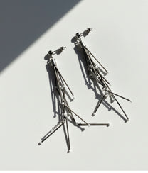 RUGIADA White Earrings