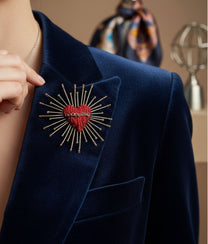 Sacred Heart Brooch