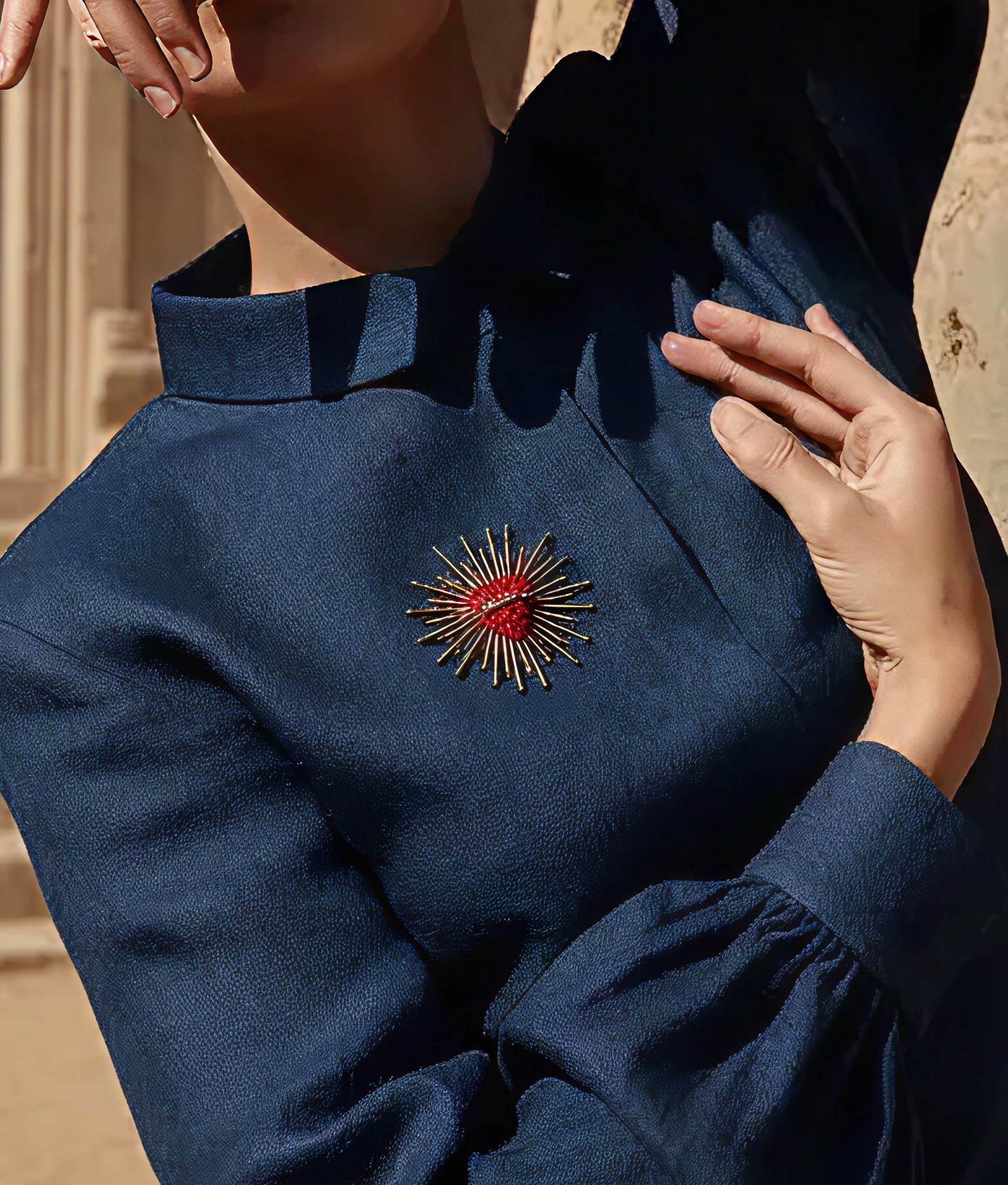 Sacred Heart Brooch