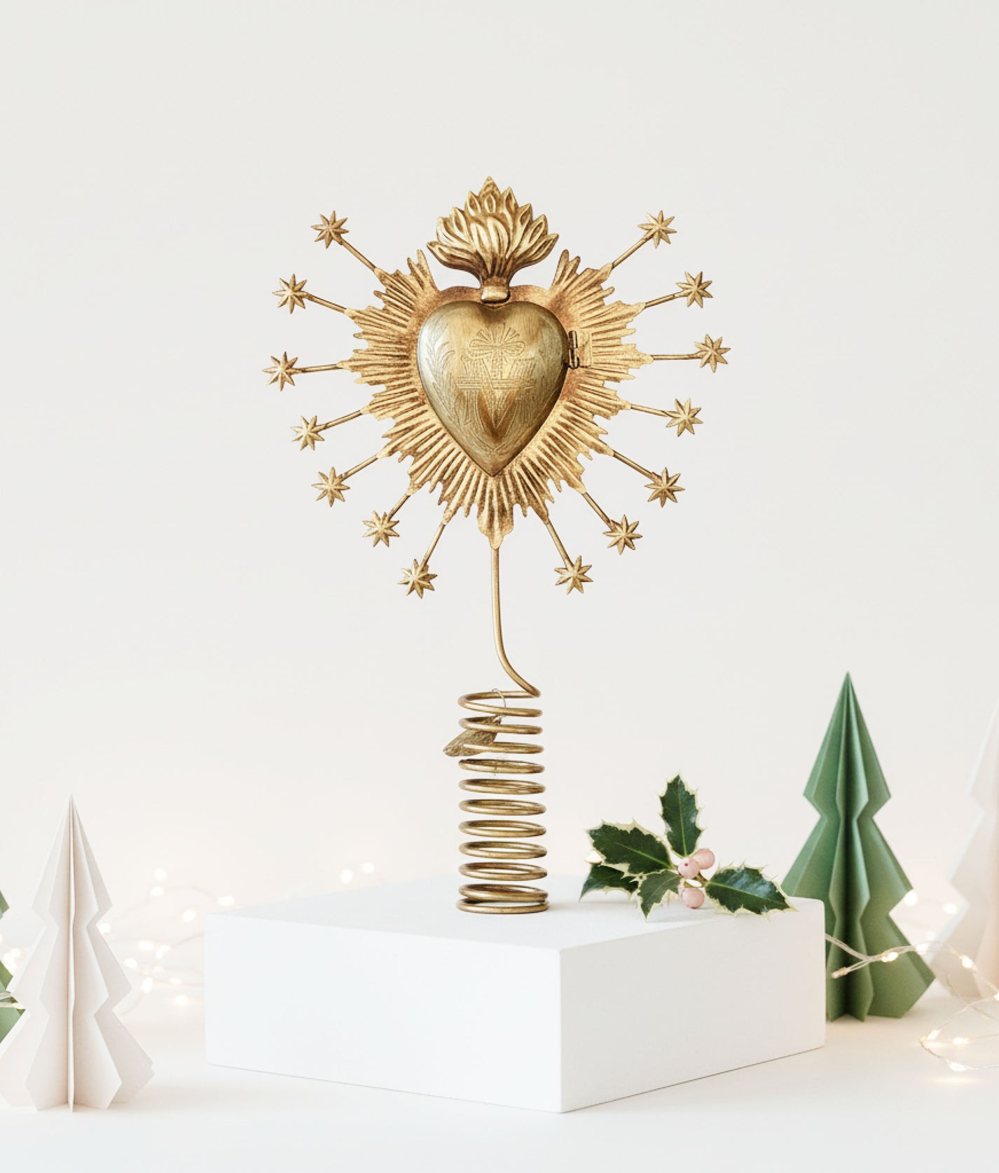 Sacred Heart Tree Topper