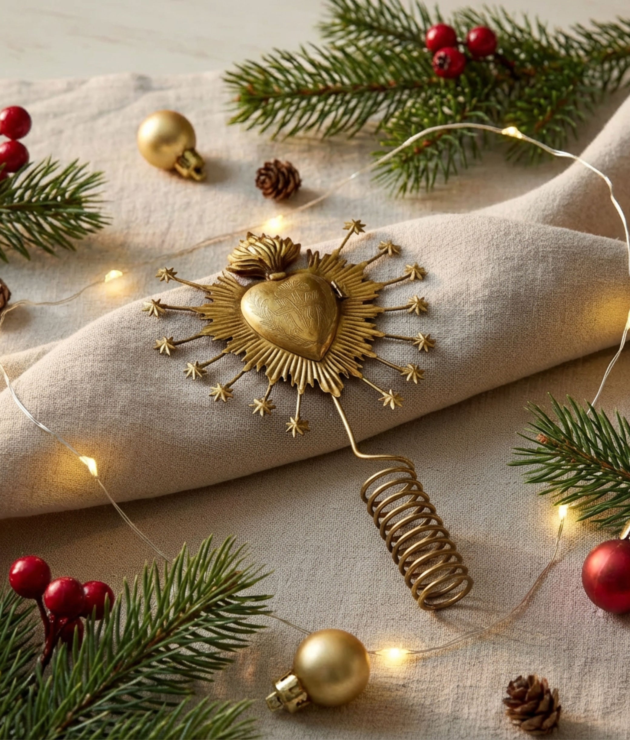 Sacred Heart Tree Topper