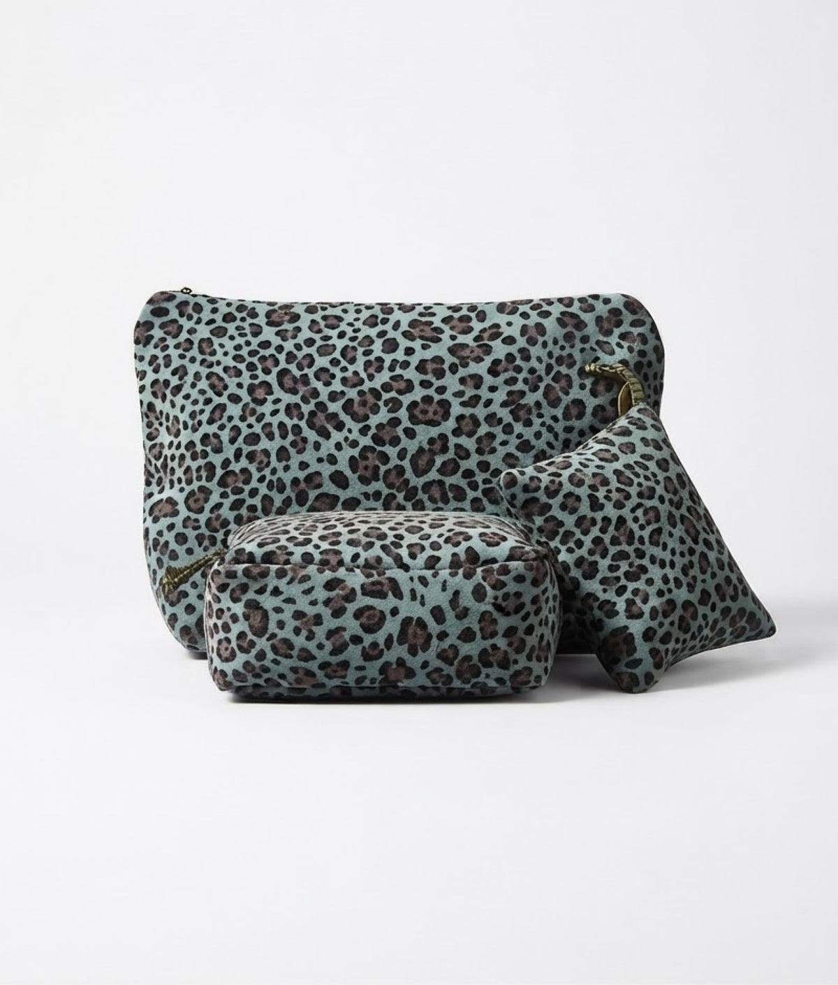 Safari Cosmetic Bags Set of 3