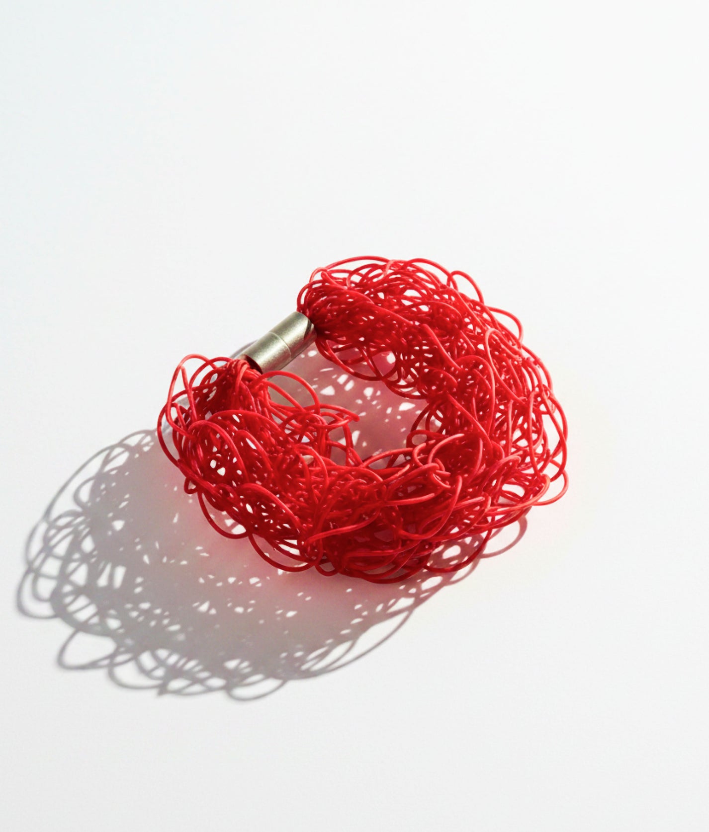 SCRIBBLE SLIM Red Bracelet