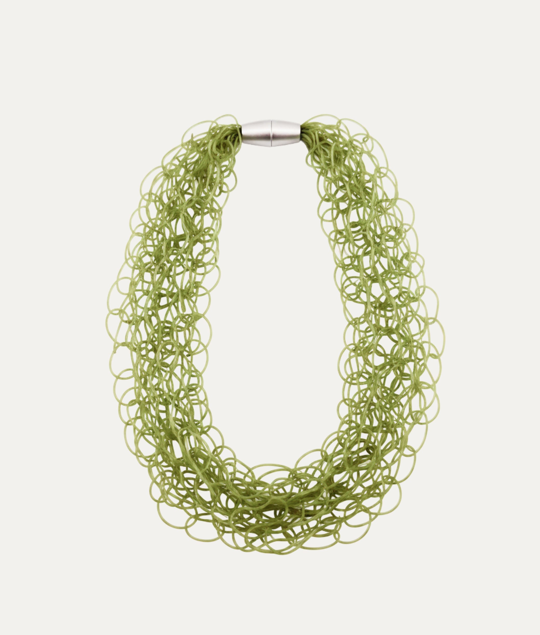 SCRIBBLE SLIM M Olive Necklace