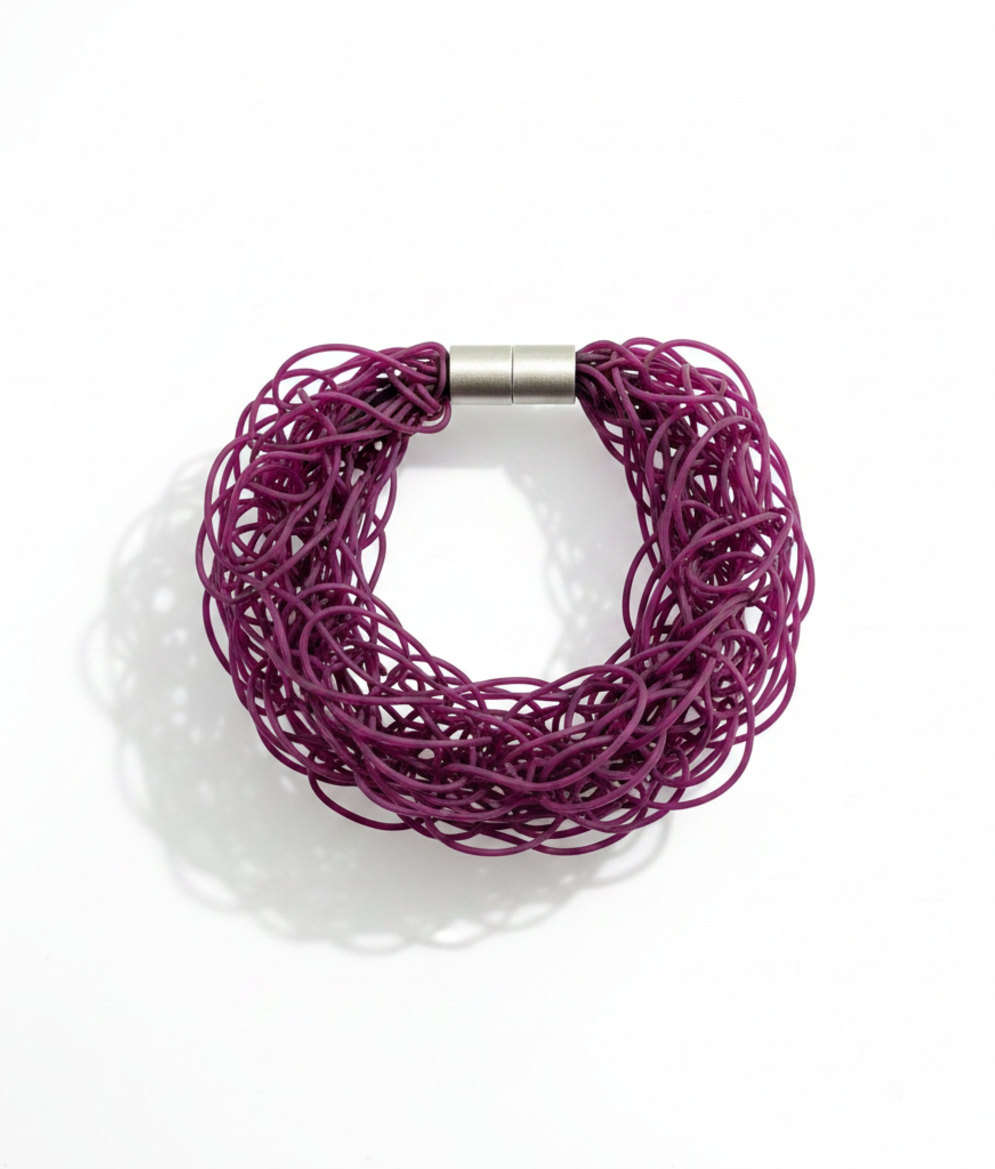 SCRIBBLE SLIM Burgundy Bracelet