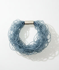 SCRIBBLE SLIM Grey Bracelet