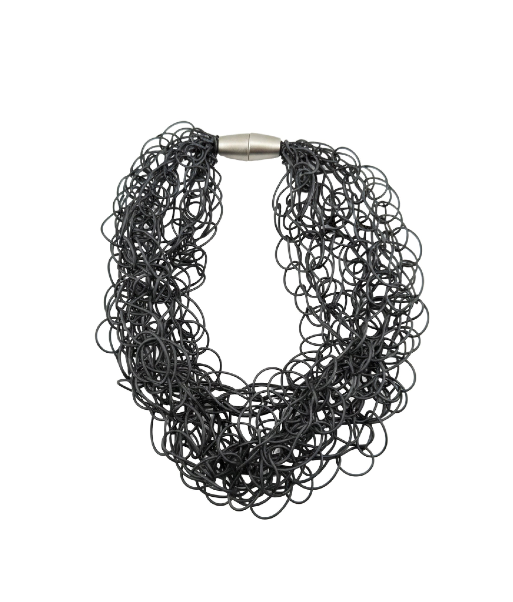 SCRIBBLE SLIM M Titanium Necklace