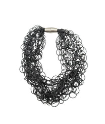 SCRIBBLE SLIM M Titanium Necklace