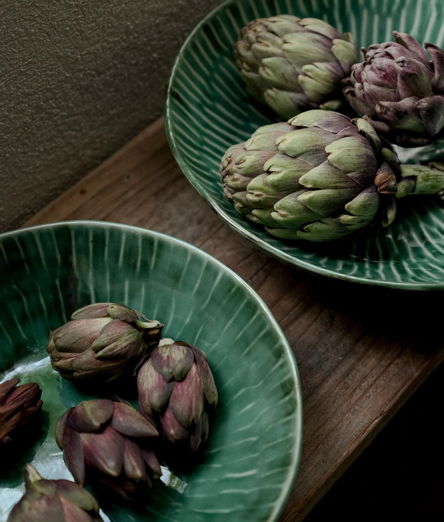 Small Serving Plate S Green Verde Lanza