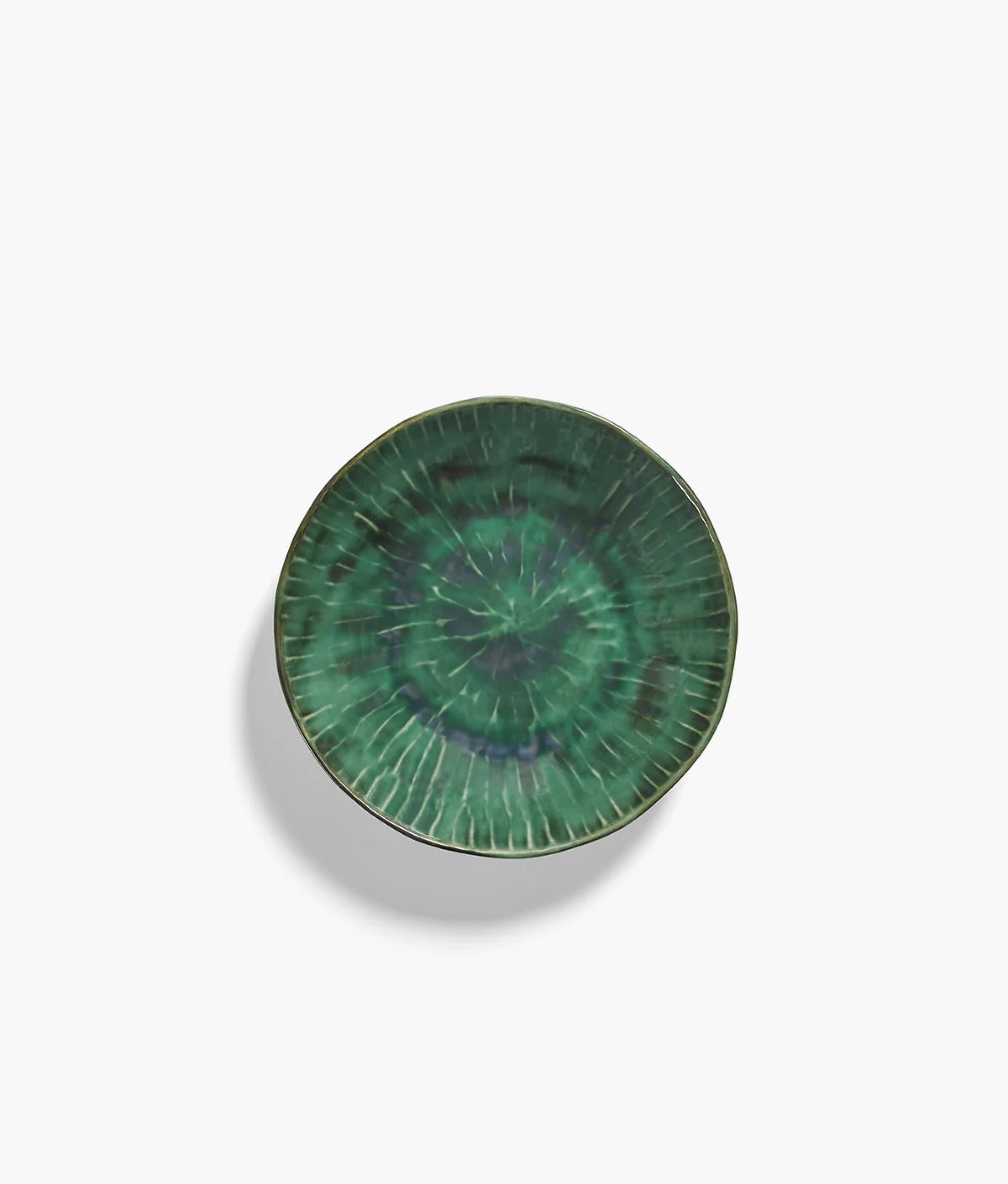 Small Serving Plate S Green Verde Lanza