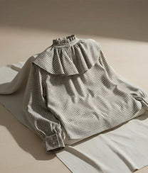 Shirt Cream Squares
