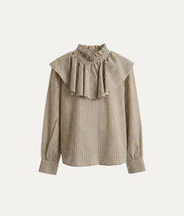 Shirt Cream Squares